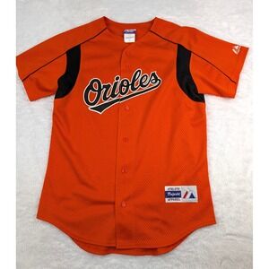 Majestic MLB Baltimore Orioles #31 Jersey Men's S Orange USA Made